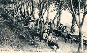 Roseville terrasse pavillon Jeanne d Arc